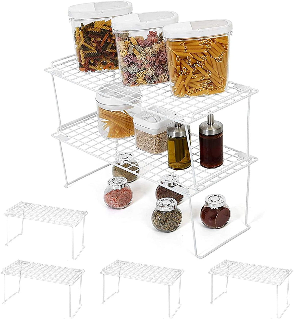 Extra Large Stacking Cabinet Shelf Rack
